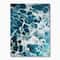 Designart - Waves Epoxy ResIn Art IV - Modern & Contemporary Canvas Wall Art Print